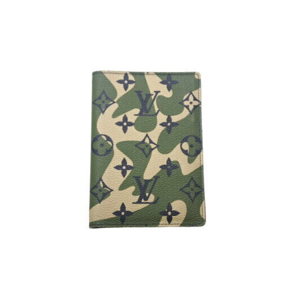 Louis Vuitton Couverture passport Wallet by Takashi Murakami camo